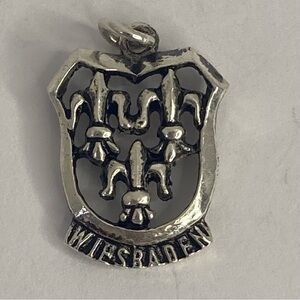 WIESBADEN GERMANY SILVER CHARM